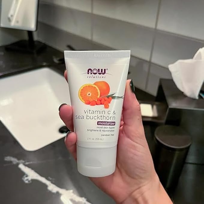 now FOODS VITAMIN C & SEA BUCKTHORN MOISTURIZER 59ML 2 FL OZ - Image 4